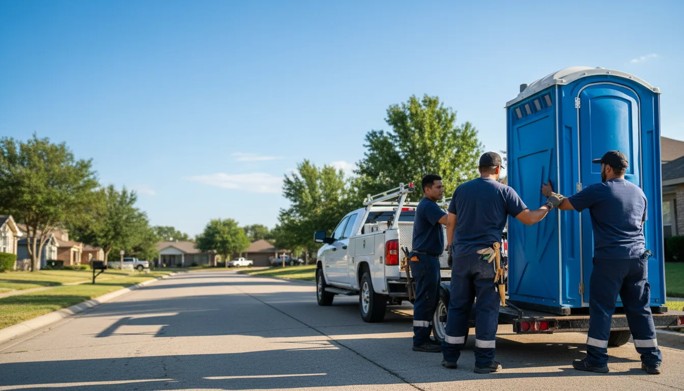 Portable Toilet Rental in Leola, AR near me